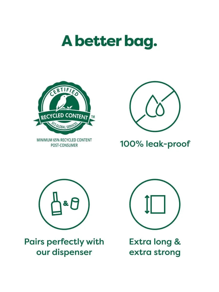 earth rated Poop Bags on Refill Rolls - 120 Bags - The Pet Source