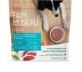 Faim Museau Hypoallergenic Duck Raw Frozen Dog Food - 6lb