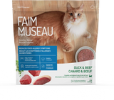 Faim Museau Duck & Beef Raw Frozen Cat Food - 6lb