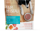 Faim Museau Turkey & Salmon Raw Frozen Dog Food - 6lb