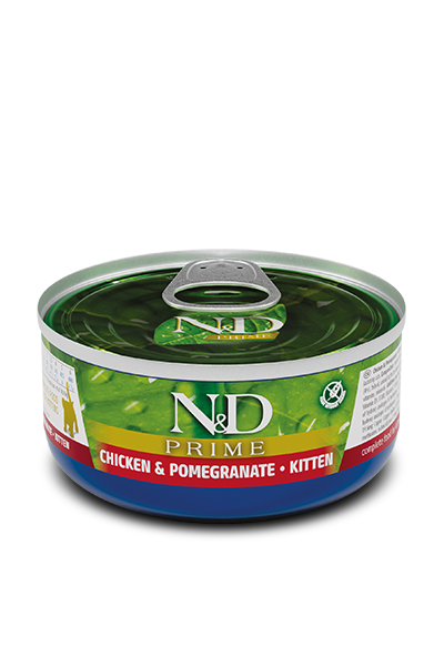 Farmina N&D Prime Chicken & Pomegranate Kitten Wet Food - 70g