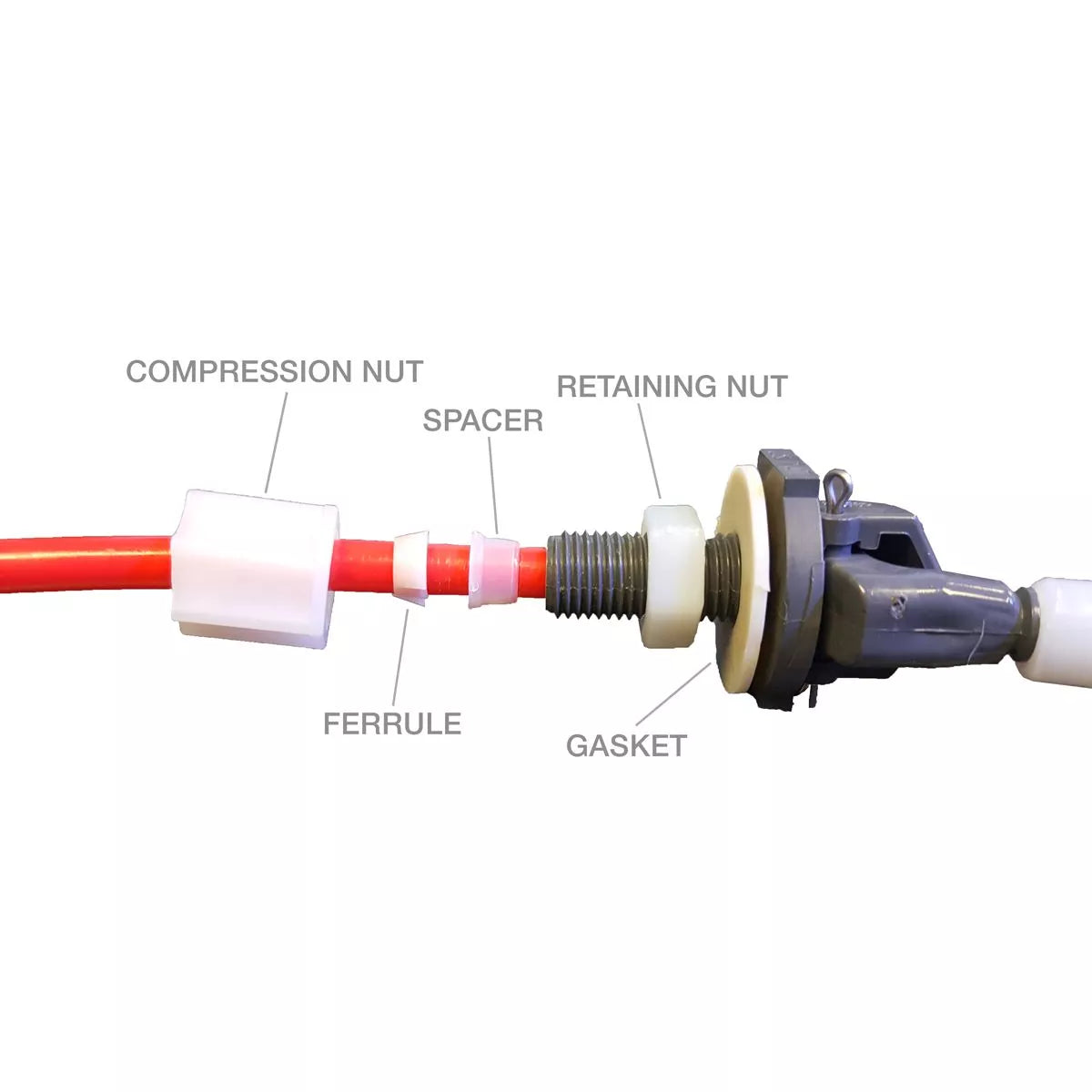 Reverse Osmosis Adjustable Float Valve 1/4"