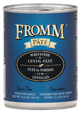 Fromm Whitefish & Lentil Pâté Wet Dog Food - 12.2oz