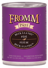 Fromm Duck À La Veg Pâté Wet Dog Food - 12.2oz