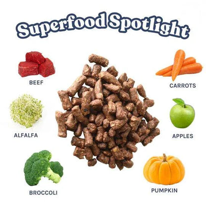 Healthybud Beef Meal Bites Freeze Dried Raw Dog Food - 397g - The Pet Source