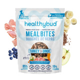 Healthybud Turkey Meal Bites Freeze Dried Raw Dog Food - 397g - The Pet Source