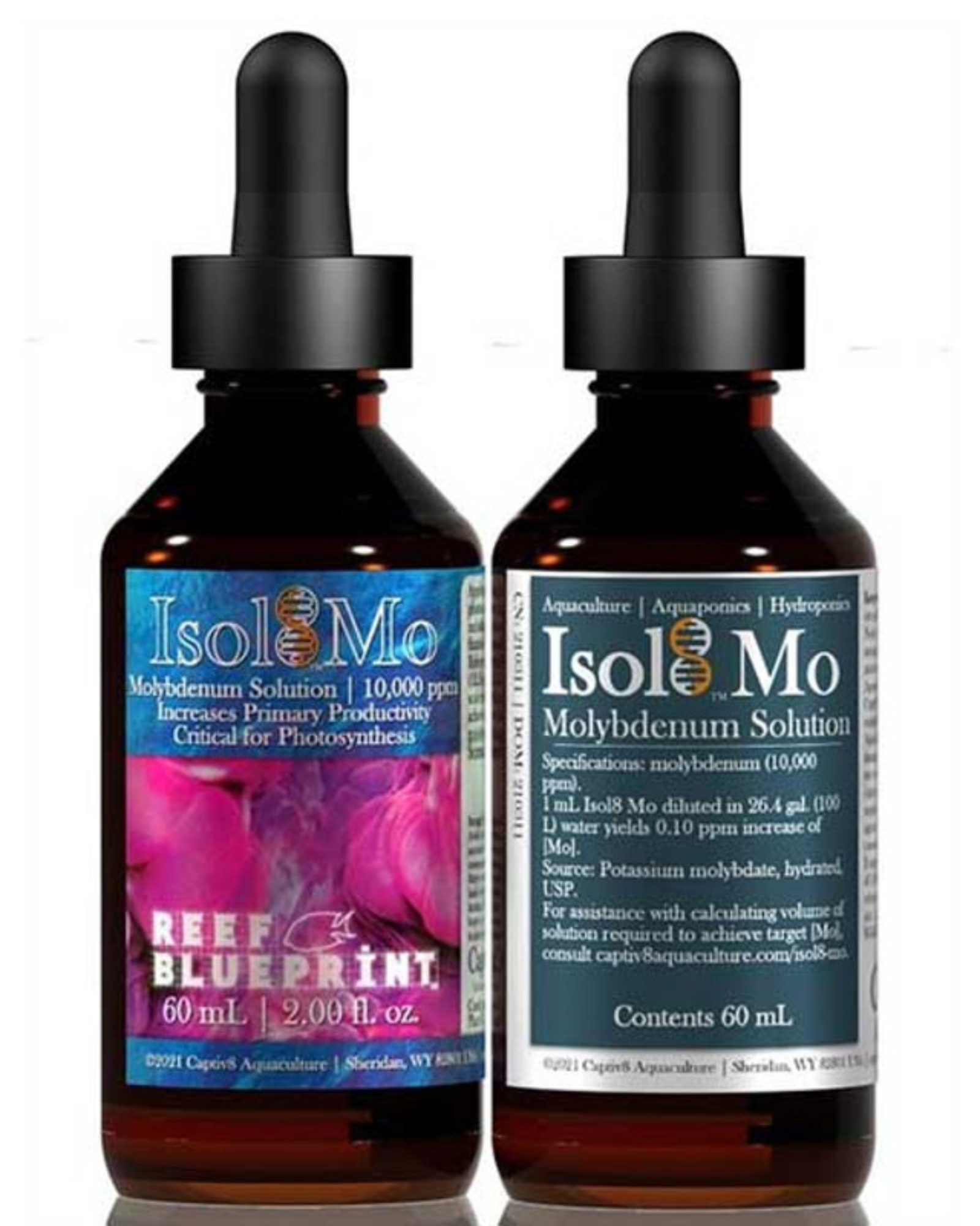Captiv8 Aquaculture Reef BluePrint Isol8:Mo - Molybdenum - 60 ml