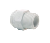 John Guest Reverse Osmosis RO Fitting - PP010821E  Black Straight Adaptor 1/4 Inch Tube x 1/8 Inch NPTF Thread
