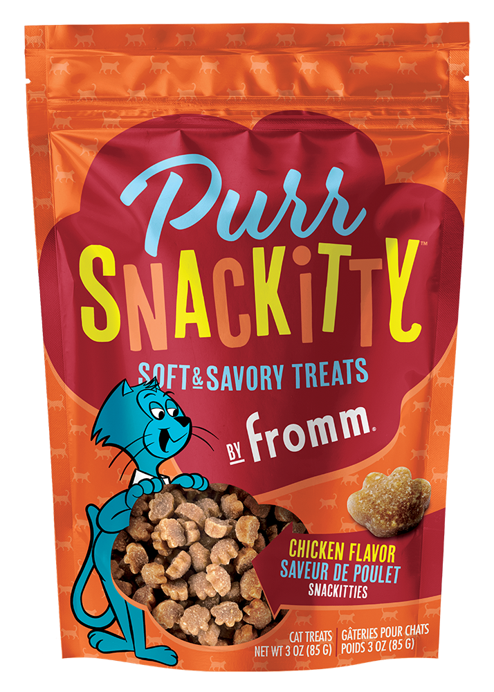 Fromm PurrSnackitty Chicken Flavor Snackitties Cat Treats - 3oz