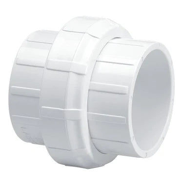 PVC Union Fitting Slip White - 1 1/4"