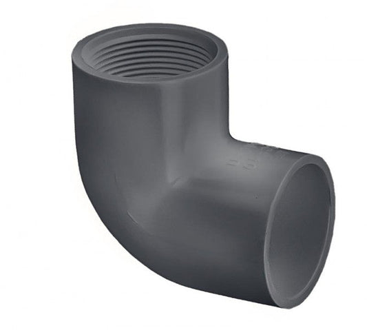PVC Elbow TxT White - 2 Inch