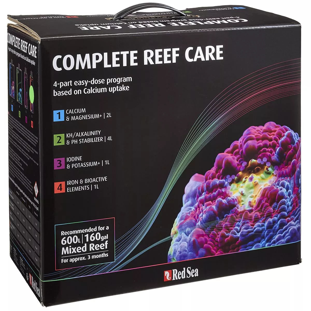 Red Sea 4-Part Complete Reef Care Dosing System - Large