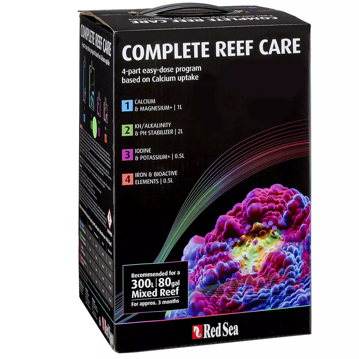 Red Sea 4-Part Complete Reef Care Dosing System - Medium