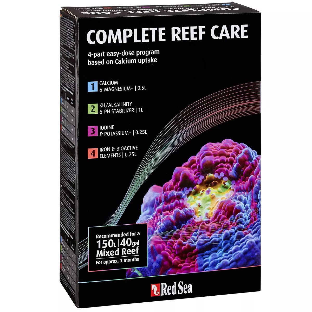 Red Sea 4-Part Complete Reef Care Dosing System - Small