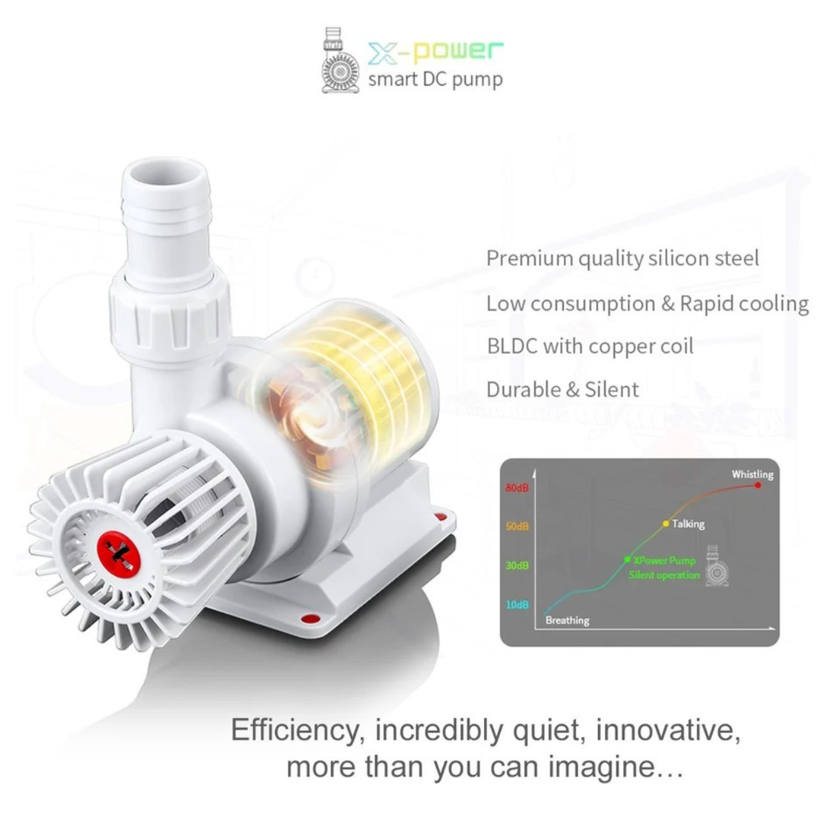 SeaTorch X-POWER 4000 Smart DC Aquarium Return Pump - features and specifications 2