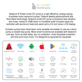 SeaTorch X-POWER 3000 Smart DC Aquarium Return Pump - features and specifications 4