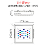 SeaTorch LM-15 Pro LED Reef Aquarium Light - features and specifications 1