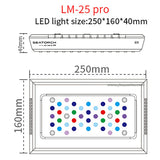 SeaTorch LM-25 Pro LED Reef Aquarium Light - features and specifications 1