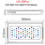 SeaTorch LM-35 Pro LED Reef Aquarium Light - features and specifications 1