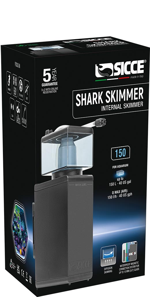 Sicce Shark Internal Protein Skimmer 150