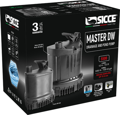 Sicce Master DW 5500 Utility Pump - 1430gph