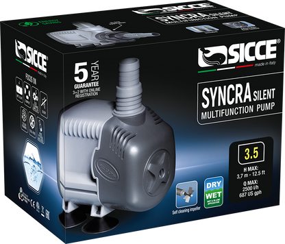 Sicce Syncra Silent 3.5 Pump - 687 GPH