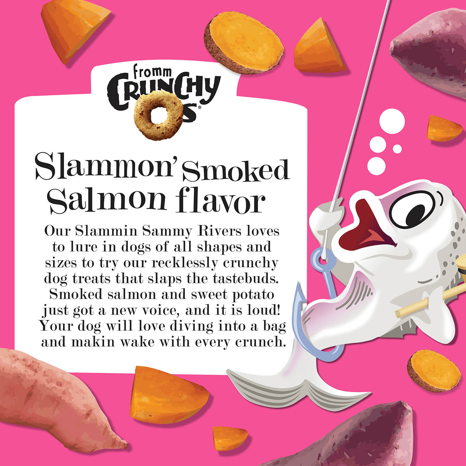 Fromm Slammon Smoked Salmon Flavor Dog Treats - 6oz