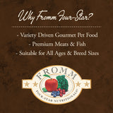 Fromm Four Star Nutritionals Whitefish & Potato Recipe Dry Dog Food - 5.4kg