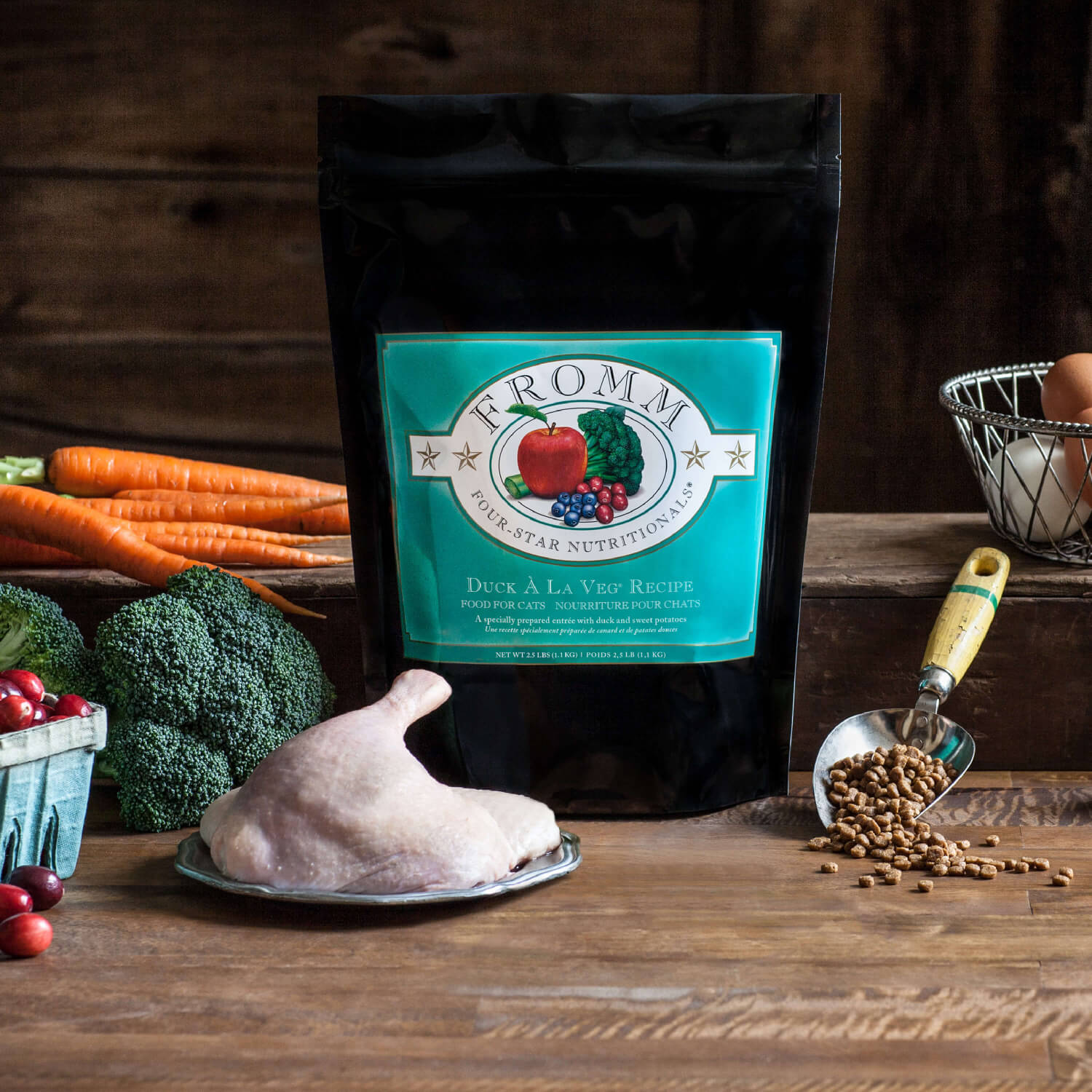 Fromm Duck À La Veg Recipe Dry Cat Food - 4.54kg