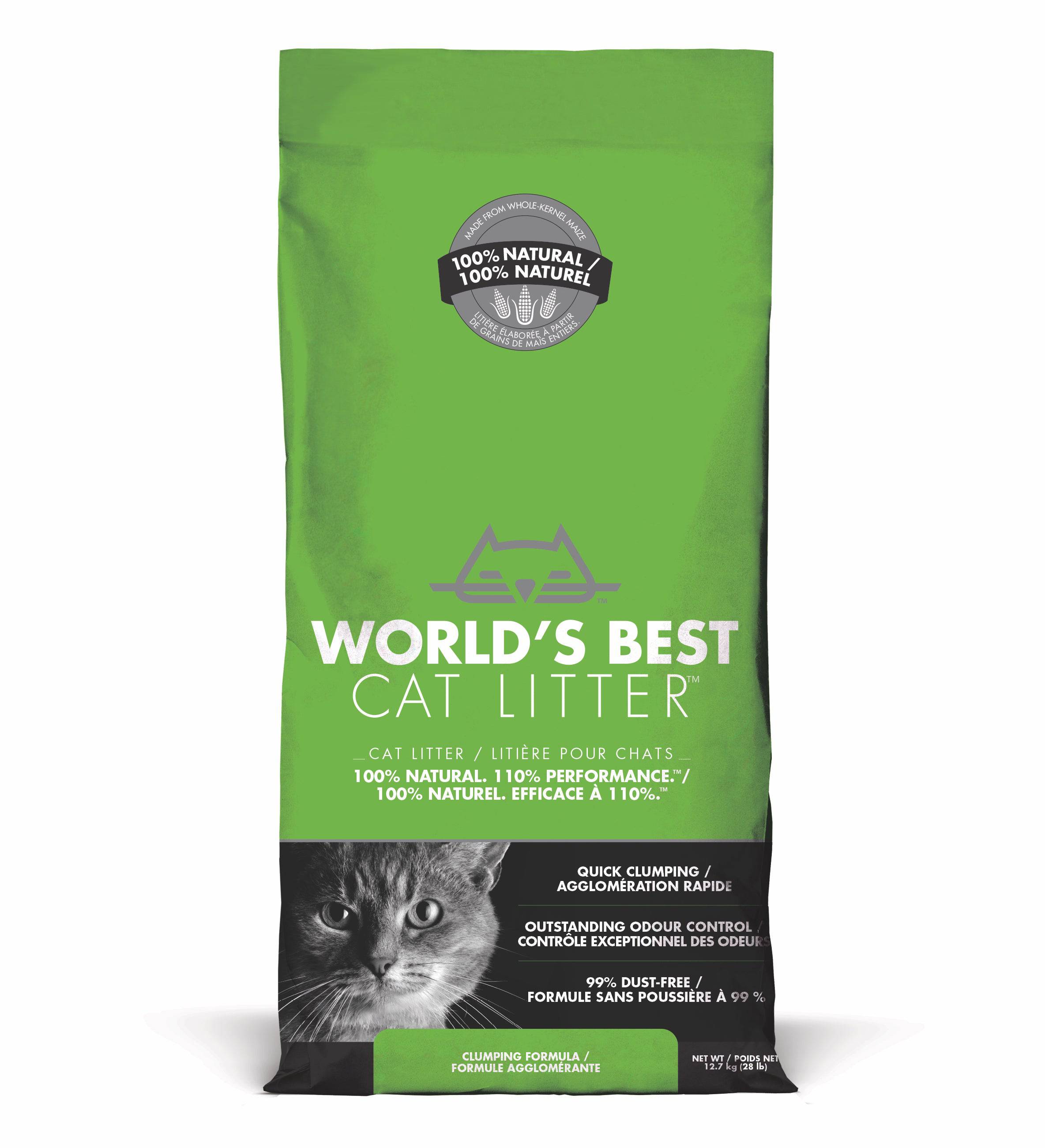 World's Best Cat Litter Original Unscented - 28lb - The Pet Source