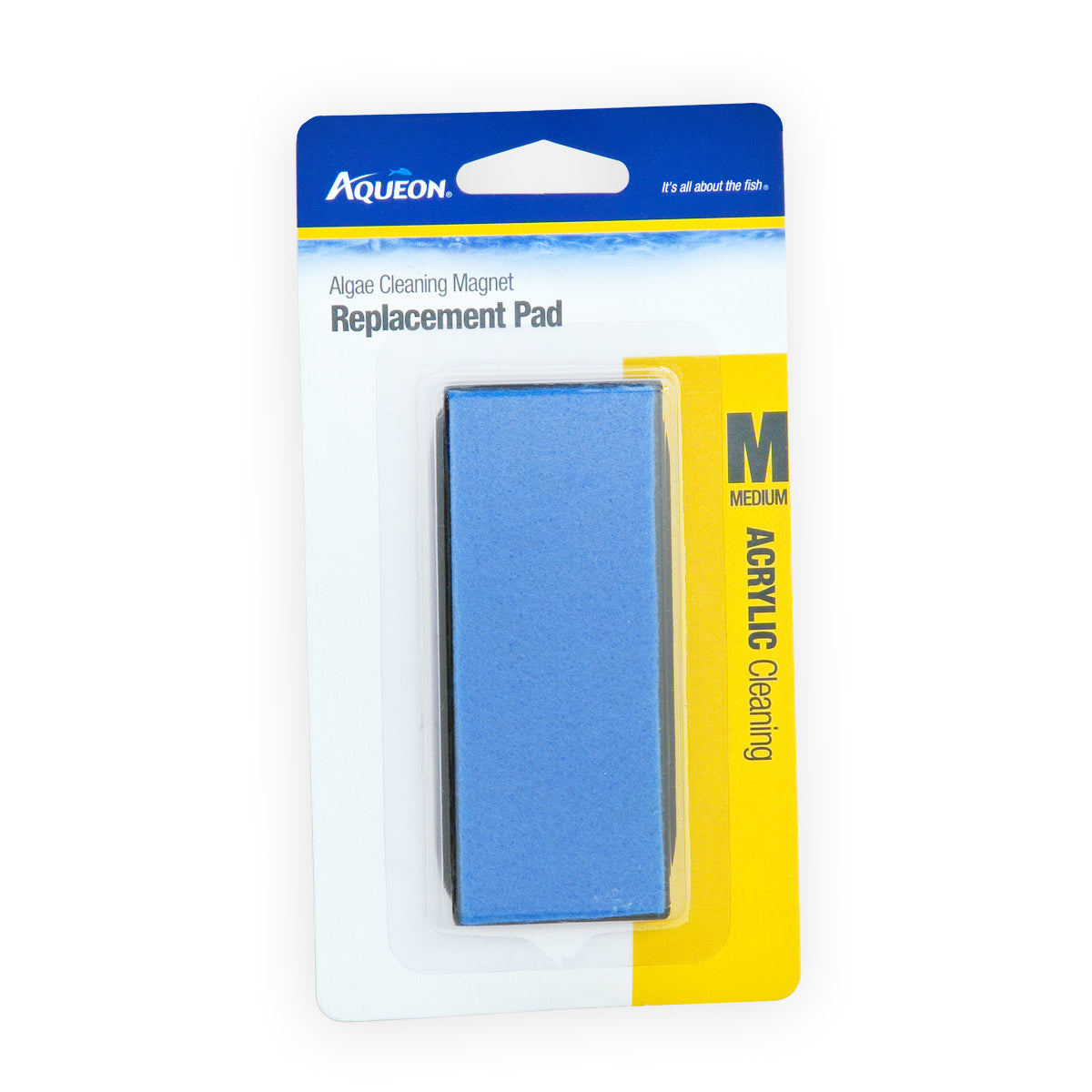 Aqueon Algae Cleaning Magnet Replacement Pad Acrylic - Medium