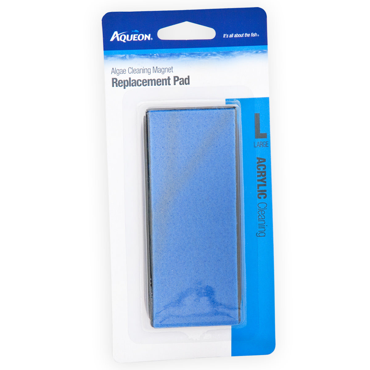 Aqueon Algae Cleaning Magnet Replacement Pad Acrylic - Large
