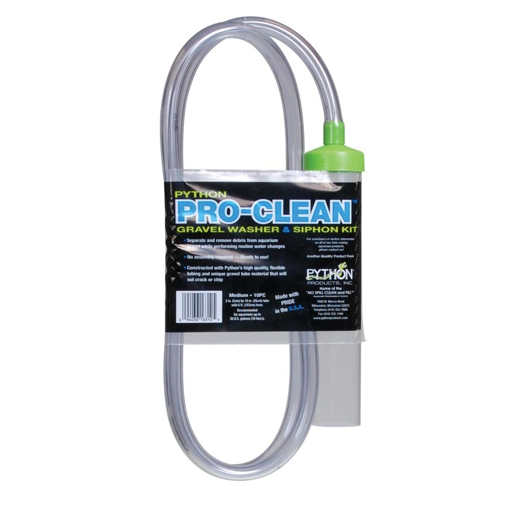 Python Products Pro-Clean Gravel Washer and Siphon - Medium