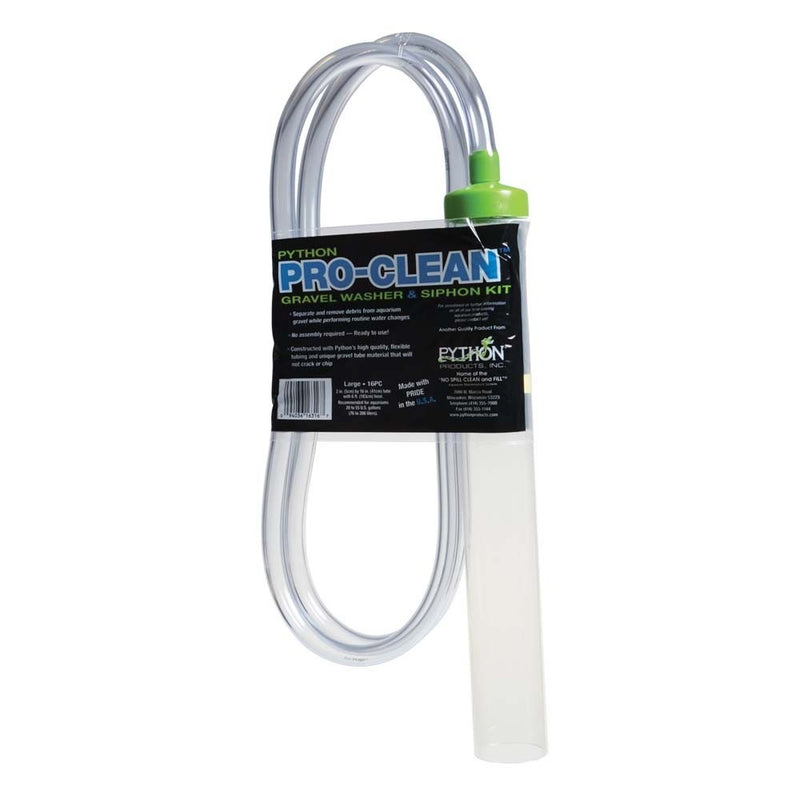 Python Products Pro-Clean Gravel Washer and Siphon - Large