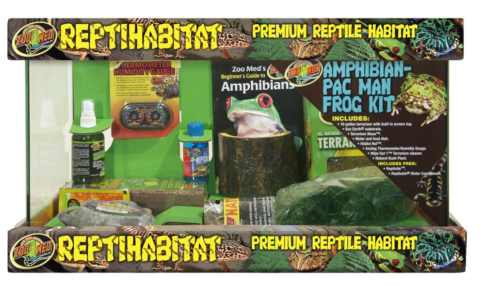 Zoo Med 10 Gallon ReptiHabitat Amphibian Kit
