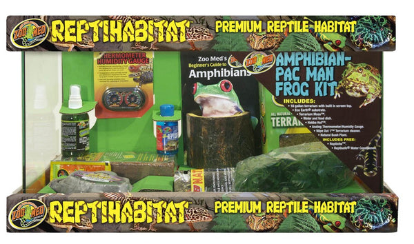 Zoo Med 10 Gallon ReptiHabitat Amphibian Kit