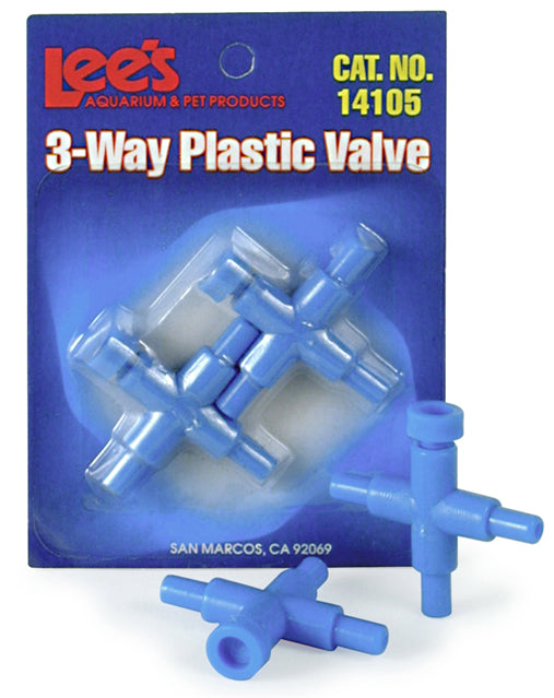 Lee's Three-Way Plastic Valve - 2 pack