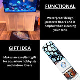 Flipper Aquarium Mat with Tang Artwork