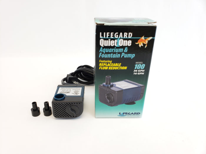 Lifegard Quiet One 100 Pro Series Aquarium Pump - 36 GPH