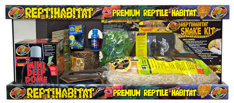 Zoo Med 20 Gallon ReptiHabitat Snake Kit