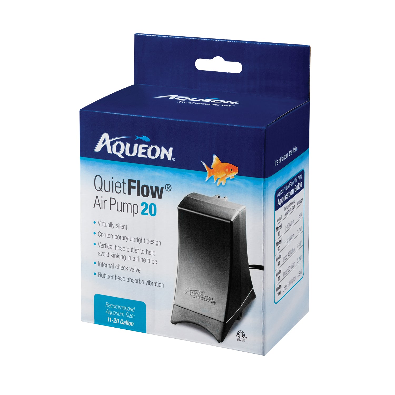 Aqueon Quiet Flow Air Pump 20