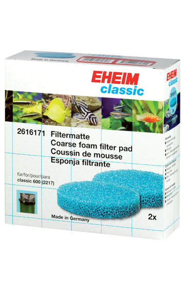 EHEIM Coarse Filter pads for Classic Filter 2217