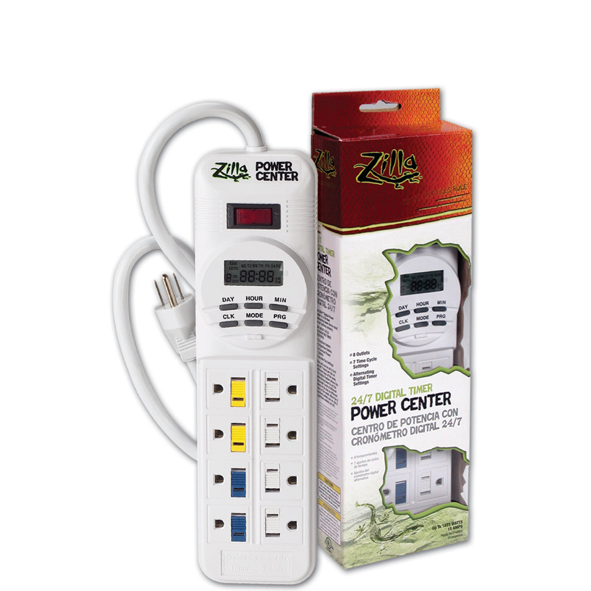 Zilla 24-7 Digital Timer Power Center