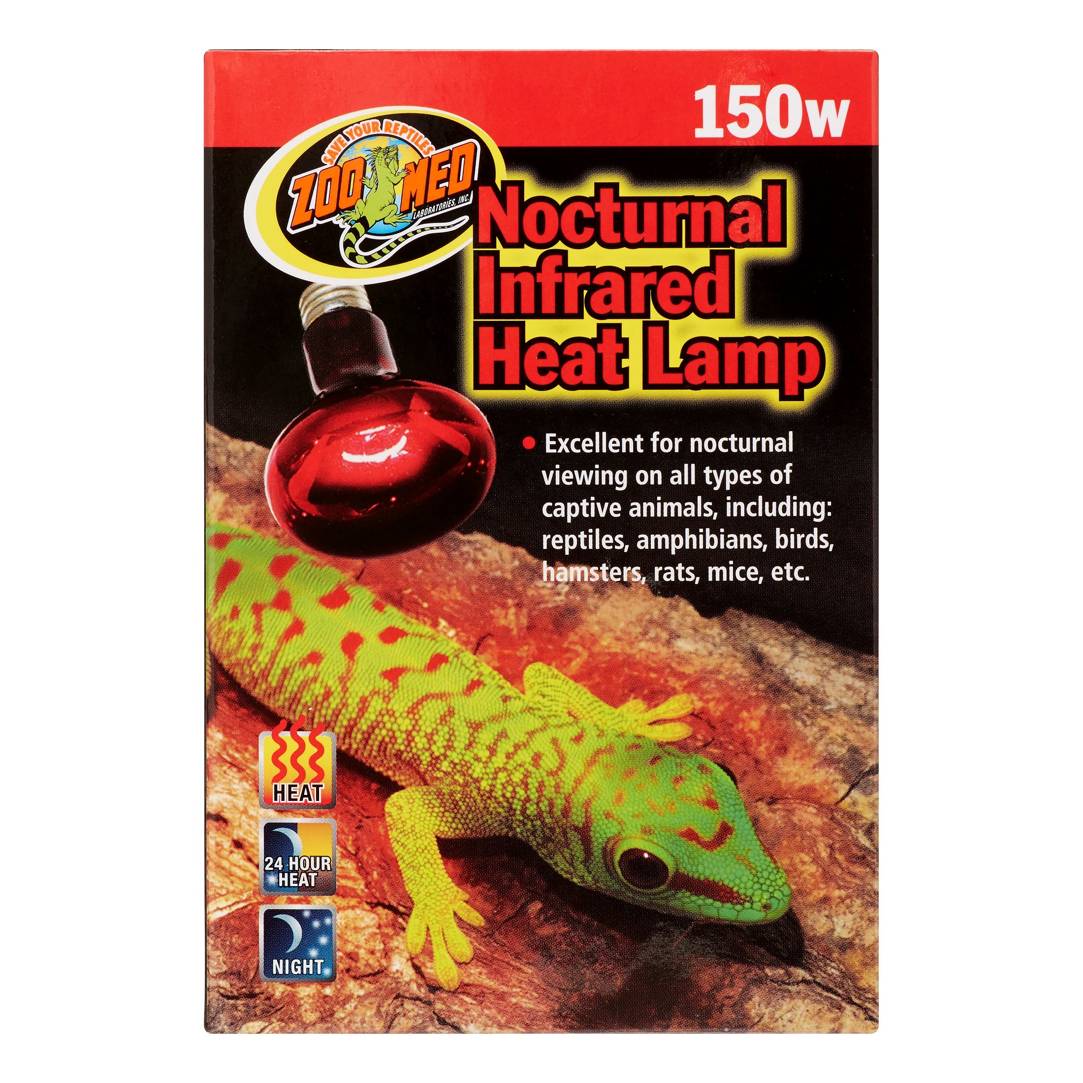 Zoo Med Repti Infrared Heat Lamp - 150 Watt