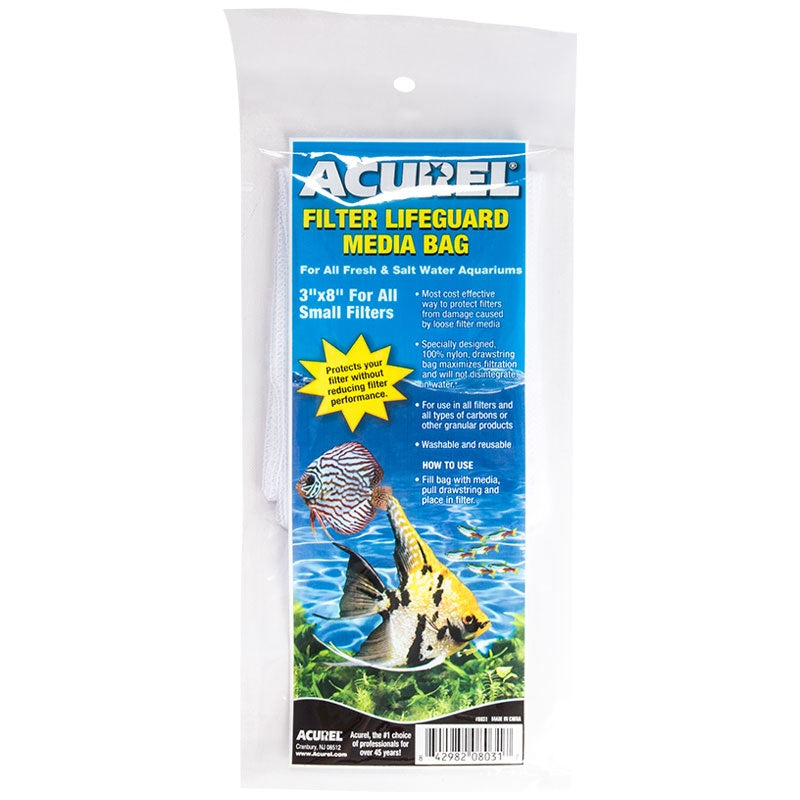 Acurel Filter Lifeguard Media Bag (3" x 8") - Small