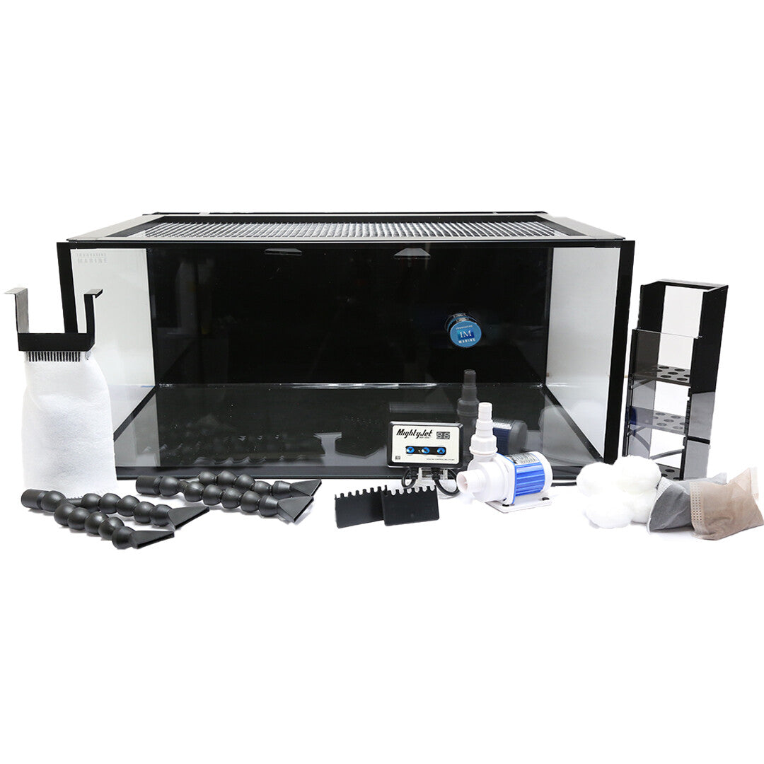 Innovative Marine Fusion Pro 2 - 40L AIO Aquarium w/ APS Stand - Black