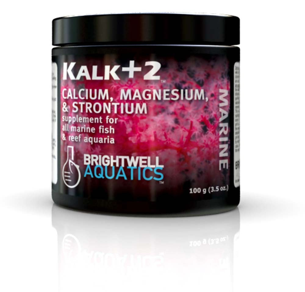 Brightwell Kalk+2 Advanced Kalkwasser Supplement w-Calc, Stron, Mag 450gm-15.9oz