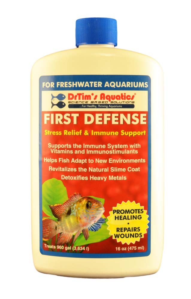 DrTim’s Aquatics First Defense Stress Relief for Freshwater 16oz