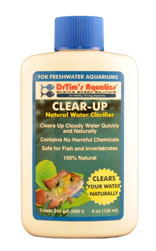 DrTim’s Aquatics Clear-Up Natural Water Clarifier for Freshwater 4oz