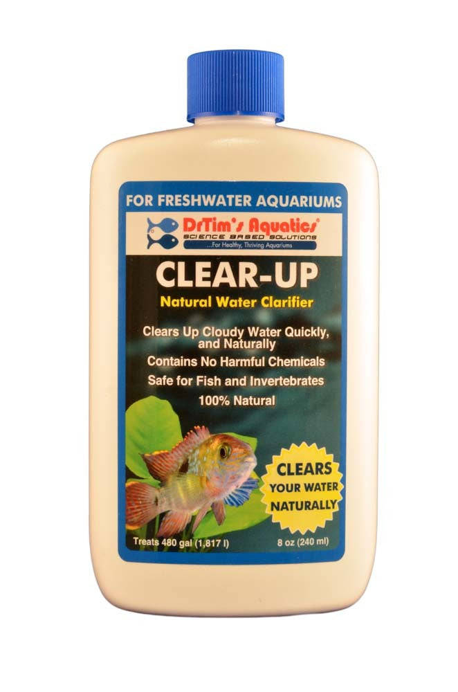 DrTim’s Aquatics Clear-Up Natural Water Clarifier for Freshwater 8oz